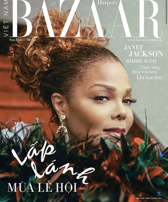 Janet Jackson Covers  Harper’s Bazaar Vietnam