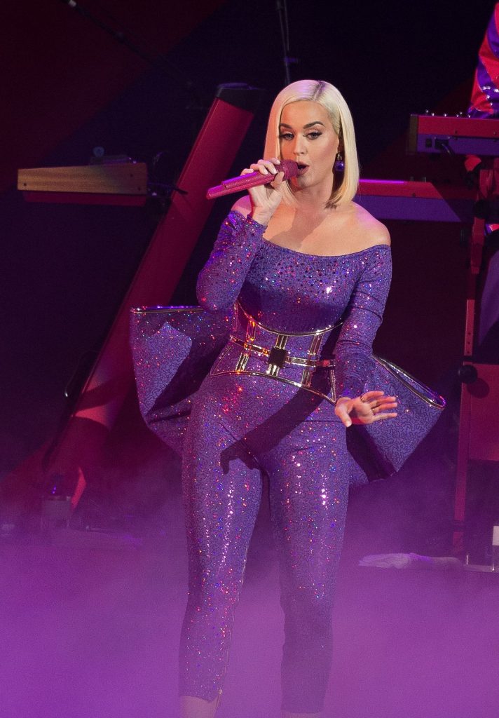 Katy Perry In The Blonds @ B96 Jingle Bash in Chicago