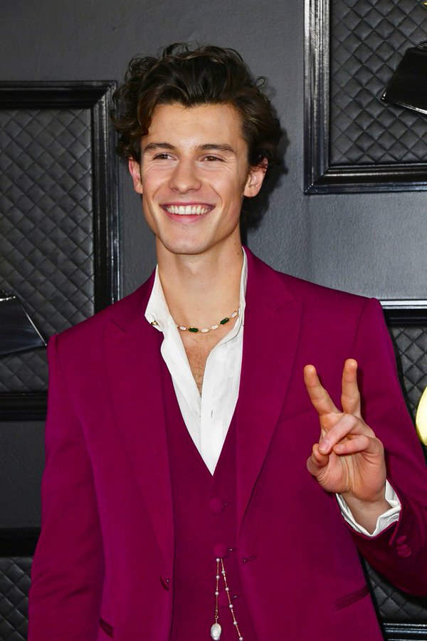 Shawn Mendes In Louis Vuitton @ 2020 Grammy Awards – Fashionsizzle