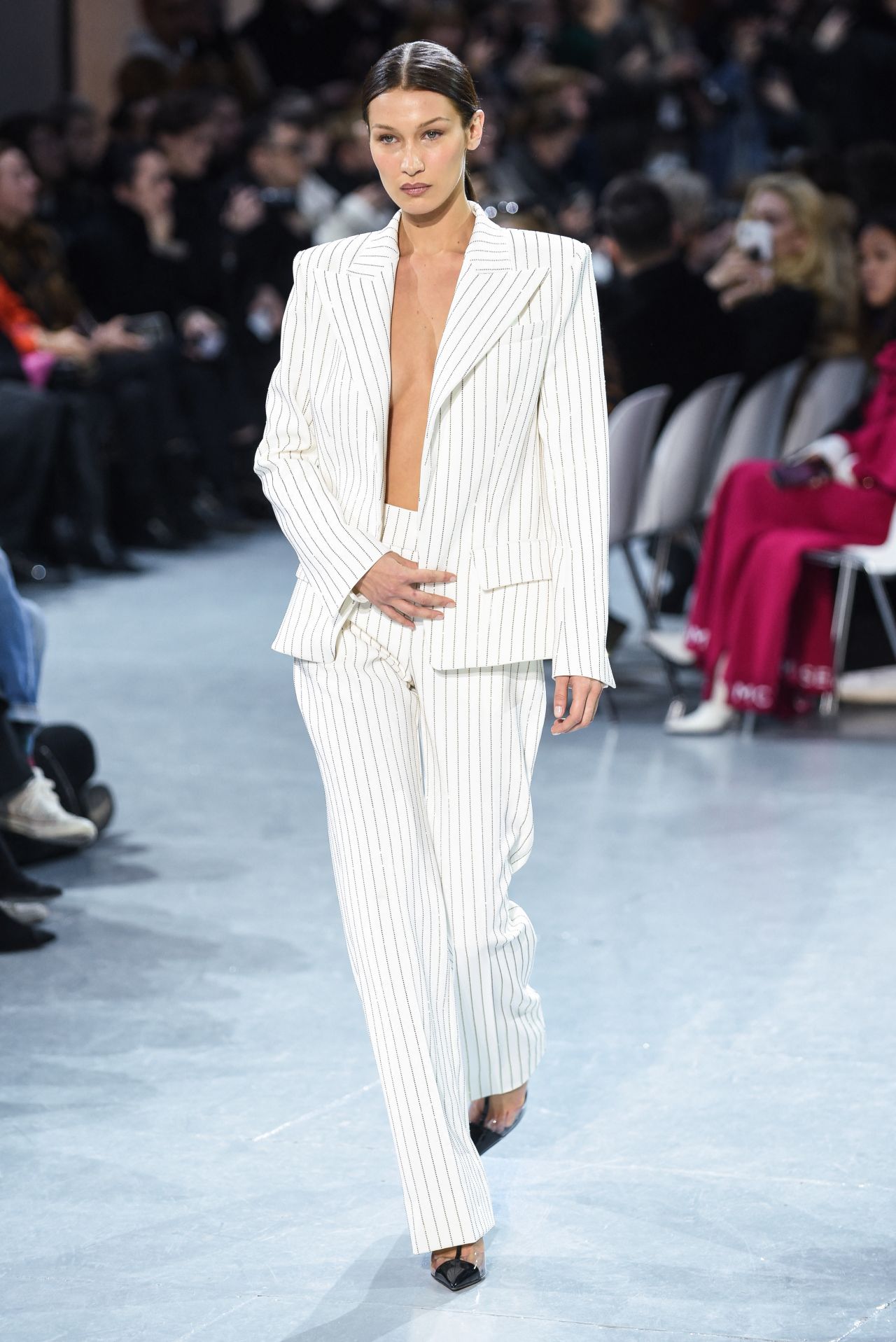 Bella Hadid  Walking For Alexandre Vauthier Haute Couture Spring/Summer 2020 Show