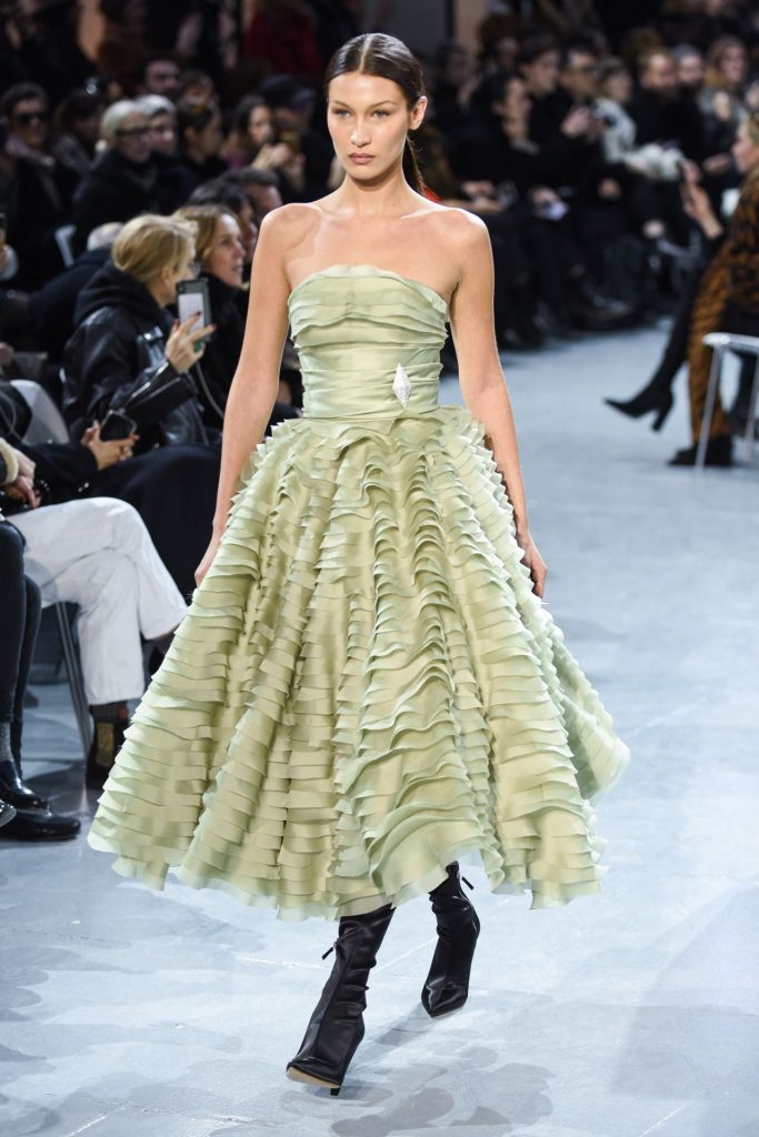 Bella Hadid Walks Alexandre Vauthier Haute Couture Spring/Summer 2020 ...
