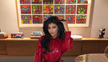 kylie-jenner-in-red-msgm-leather-out-instagram