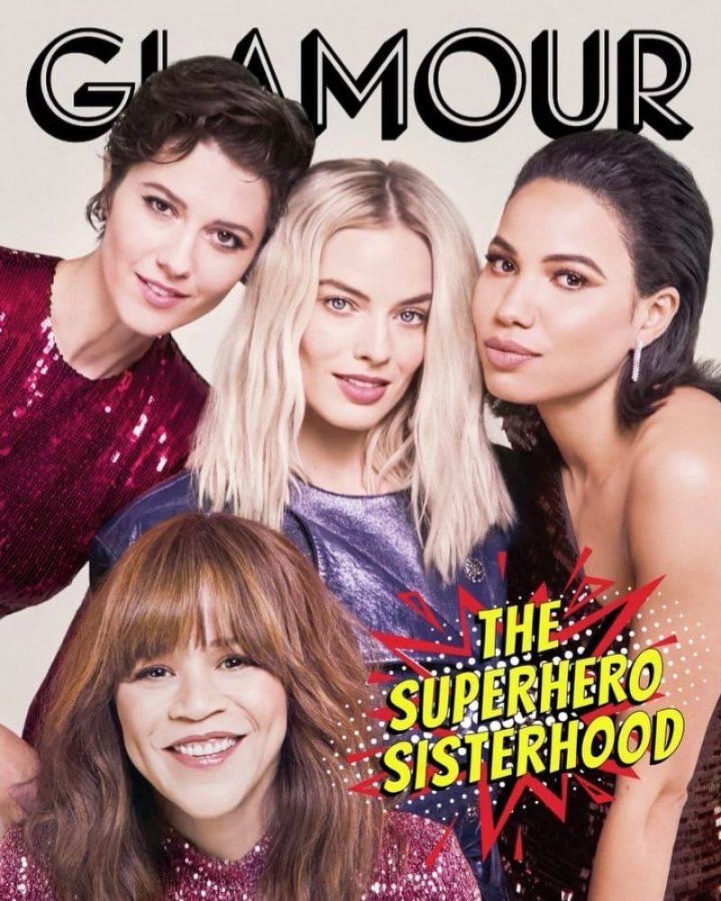 Margot Robbie Covers Glamour Magazine Uk January 2020 Fashionsizzle