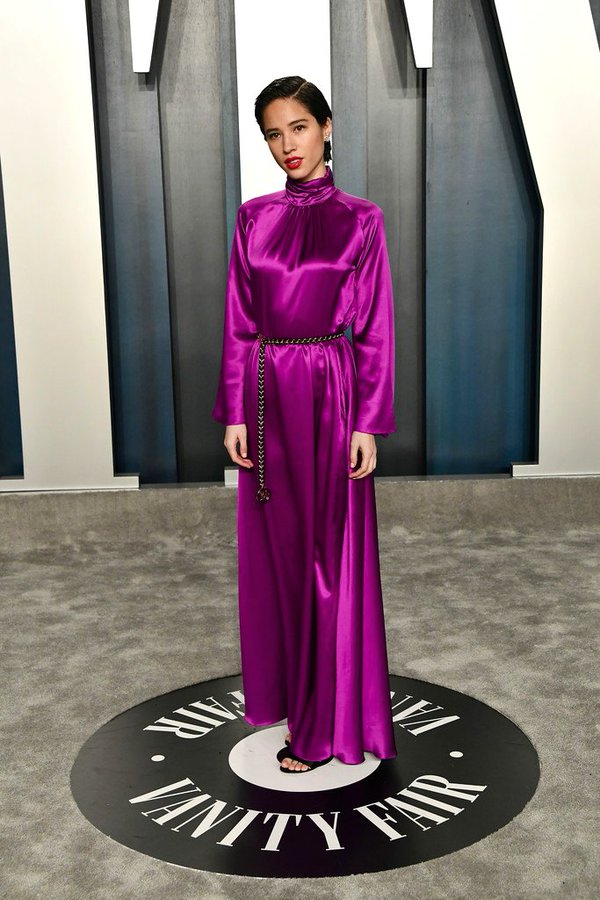 Kelsey Asbille In Louis Vuitton @ 2020 Vanity Fair Oscar Party