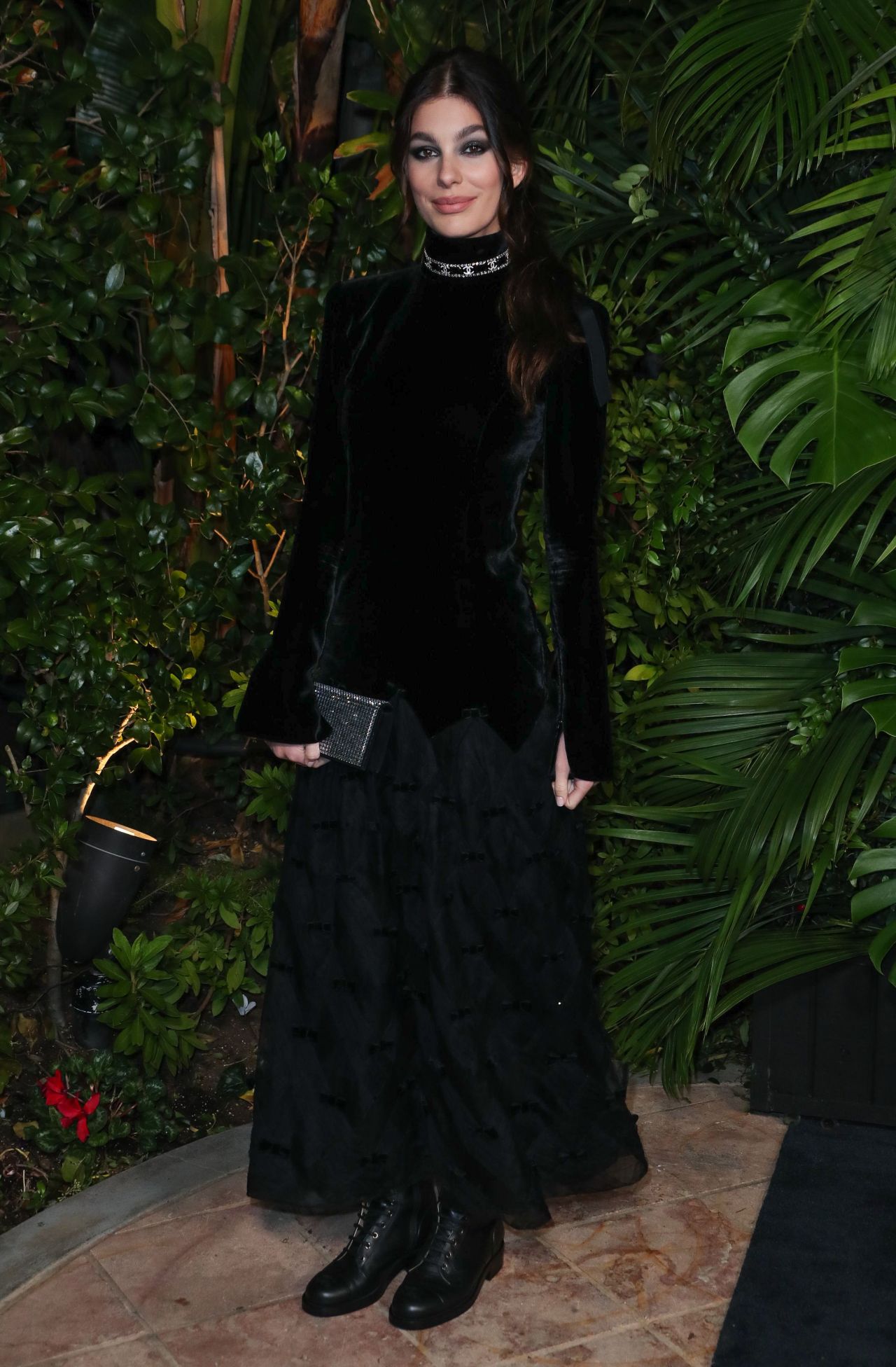 Camila Morrone In Chanel @  Charles Finch and Chanel Pre-Oscar Awards 2020 Dinner