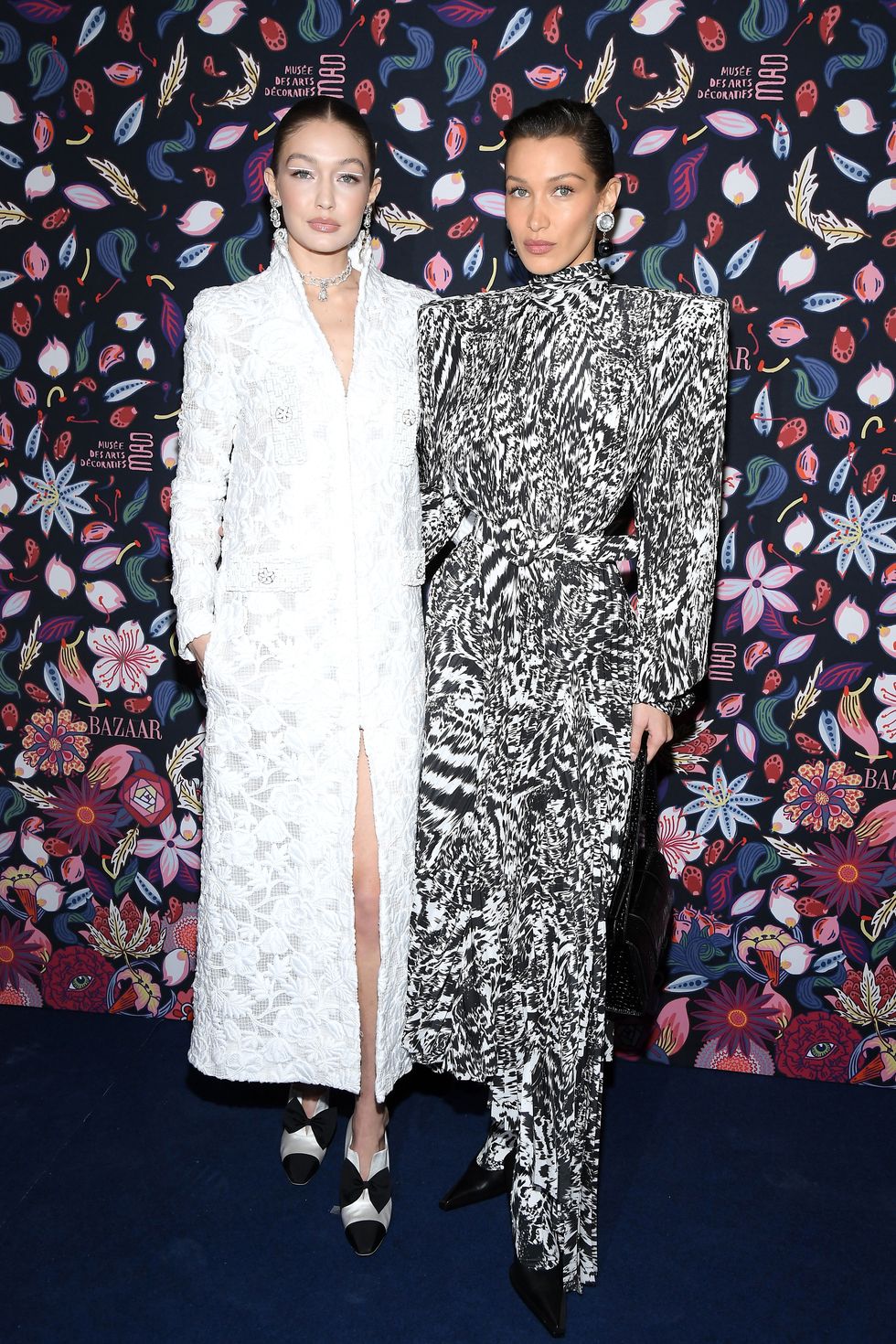 Gigi Hadid & Bella Hadid @  The Harper’s Bazaar Exhibition 2020