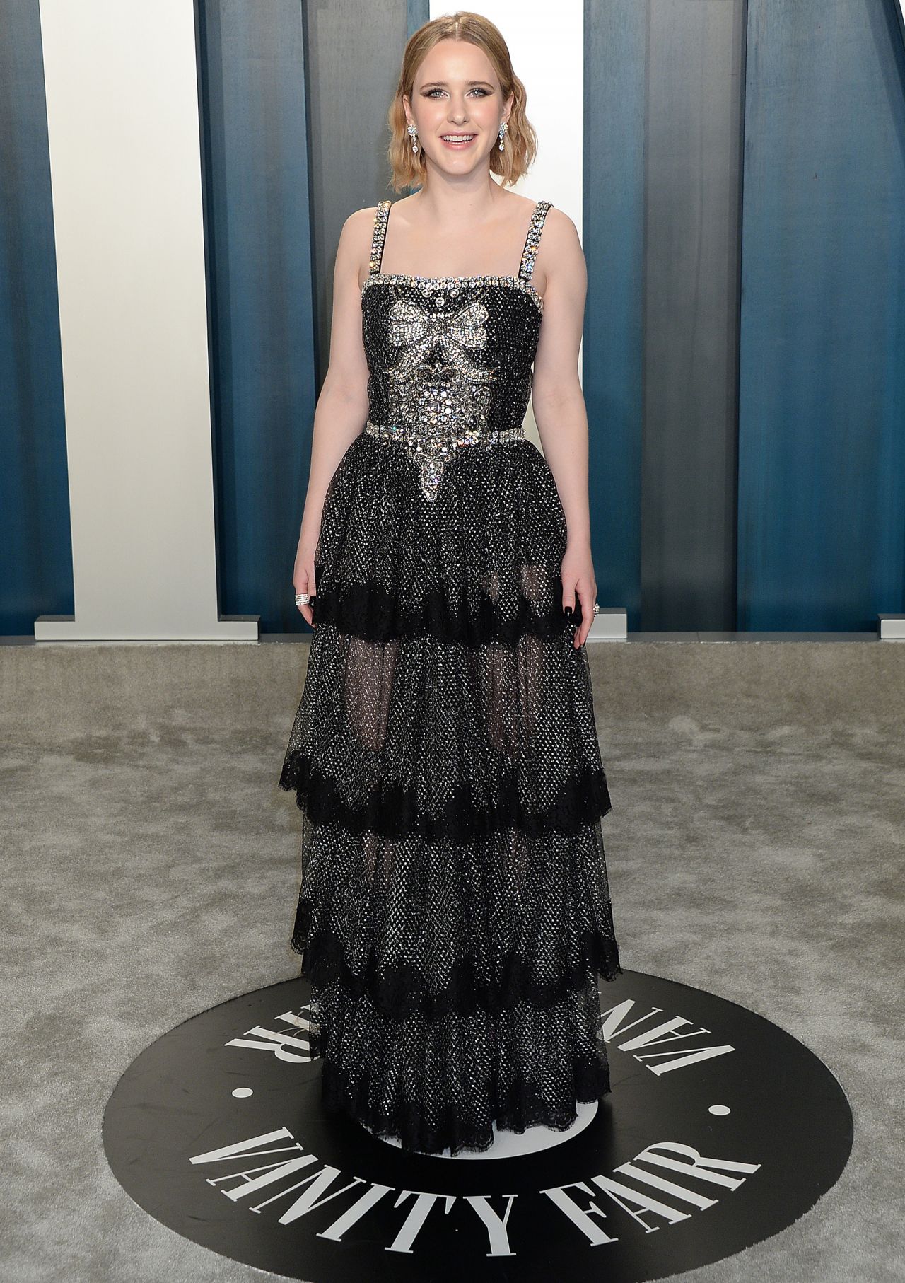 Rachel Brosnahan In  Dolce & Gabbana @  2020 Vanity Fair Oscar Party