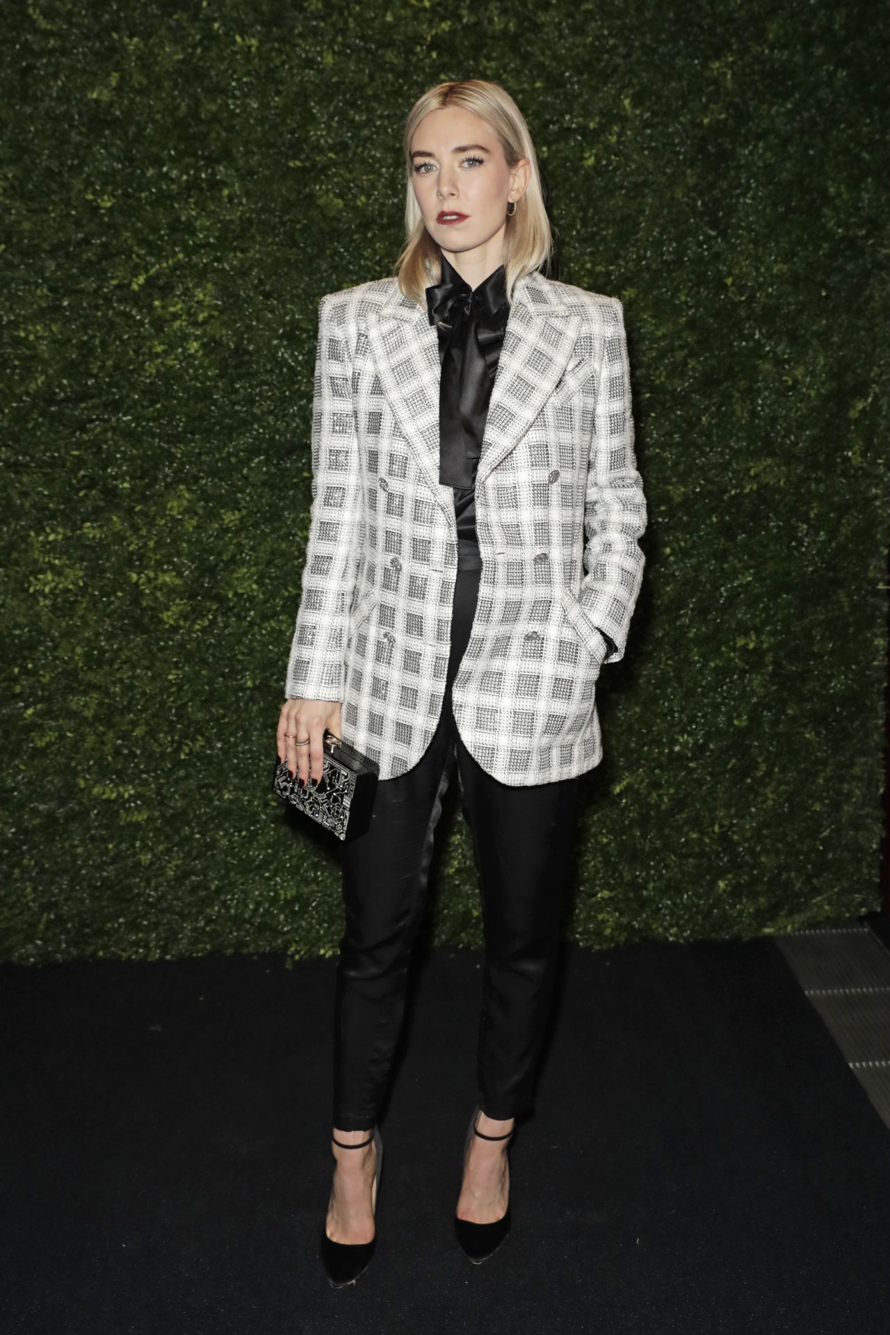Vanessa Kirby In Chanel @   Charles Finch and Chanel Pre-BAFTA Party