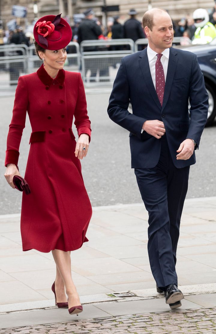 Catherine, Duchess of Cambridge In  Catherine Walker @ Commonwealth Day Service 2020