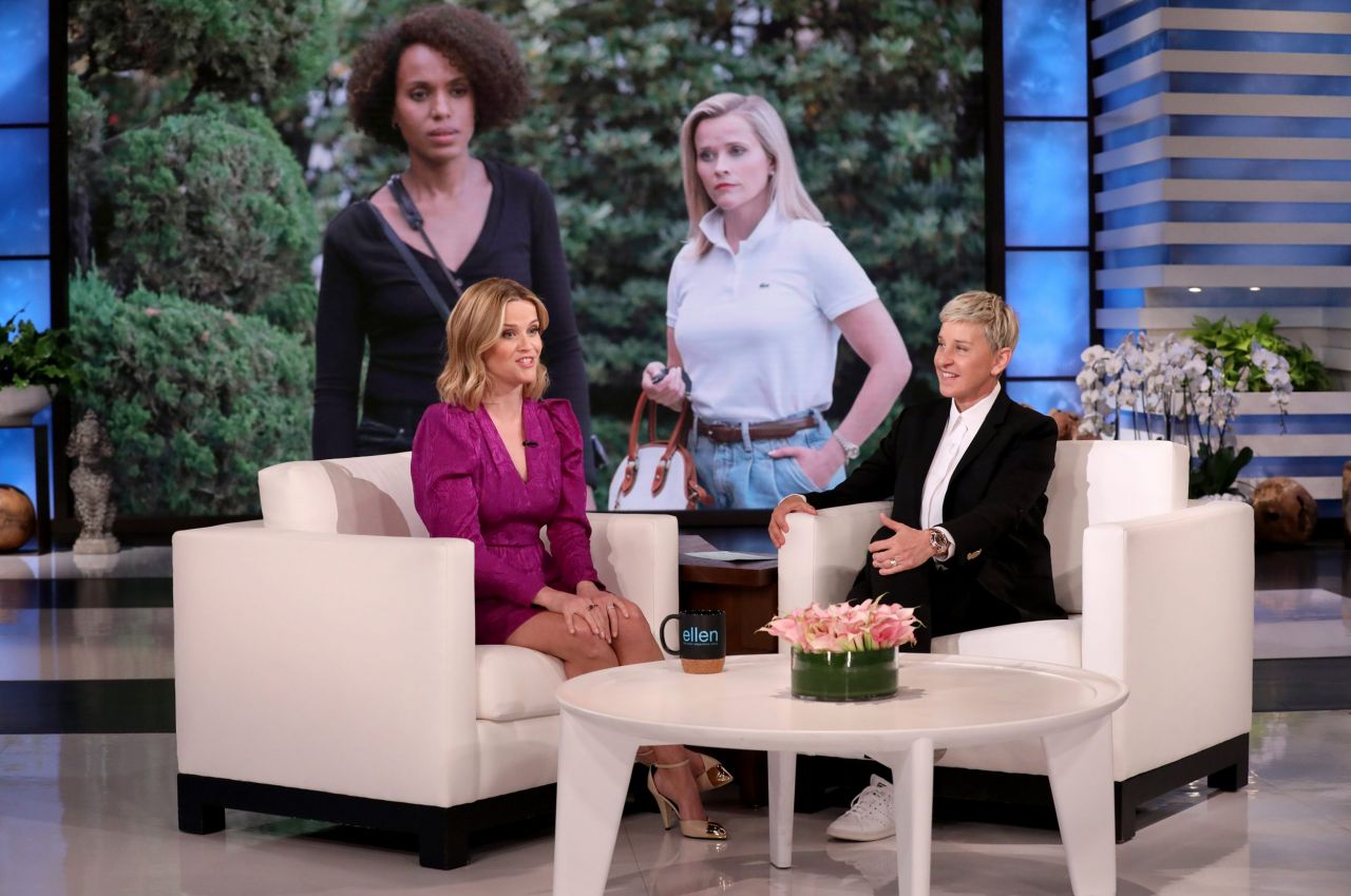 Reese Witherspoon  Visits The Ellen DeGeneres Show in Burbank 03/16/2020