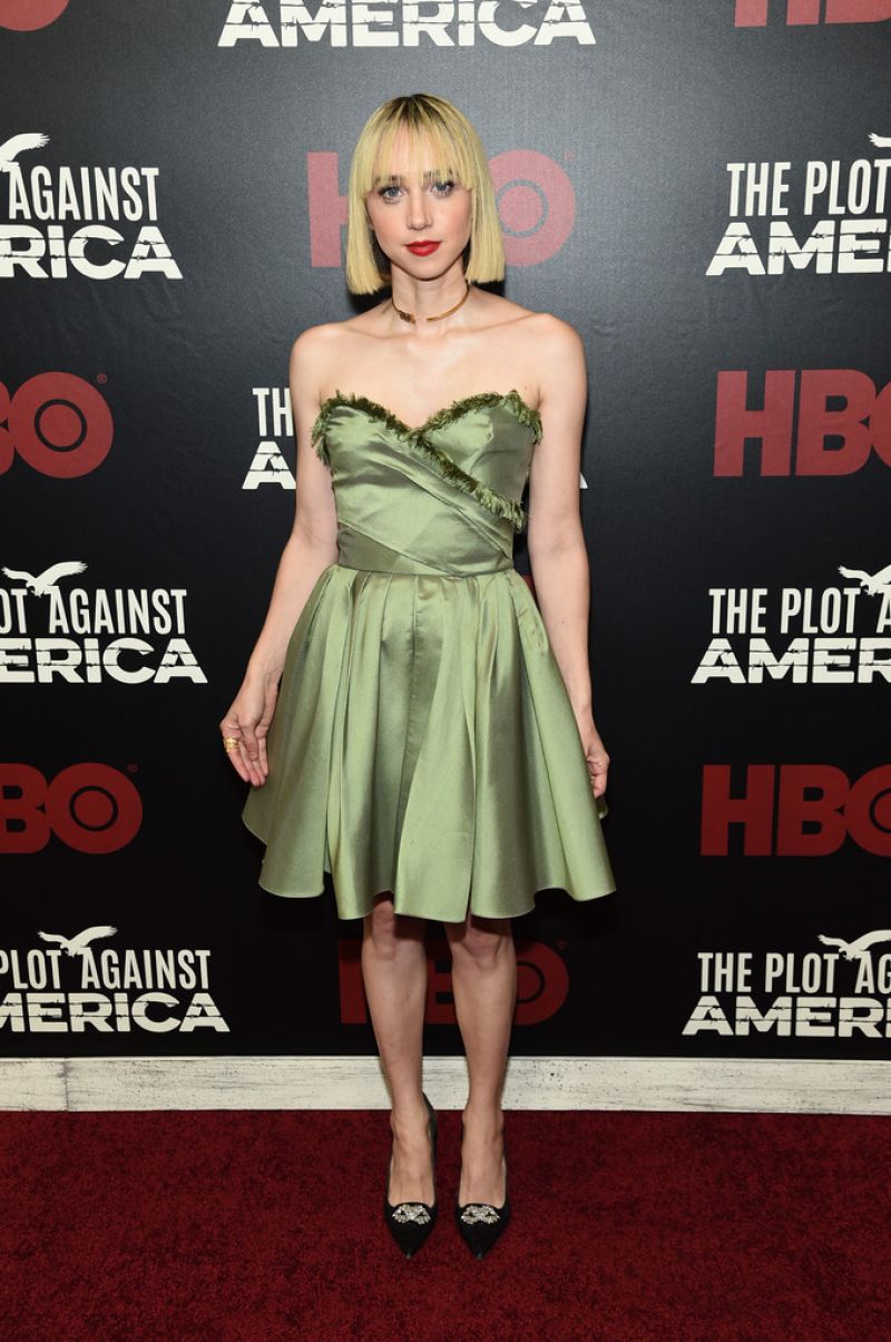 Zoe Kazan In Christian Dior @  “The Plot Against America”  New York Premiere