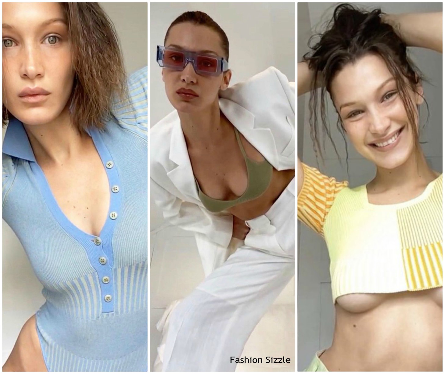 Bella Hadid Stars In The First FaceTime Campaign By Jacquemus