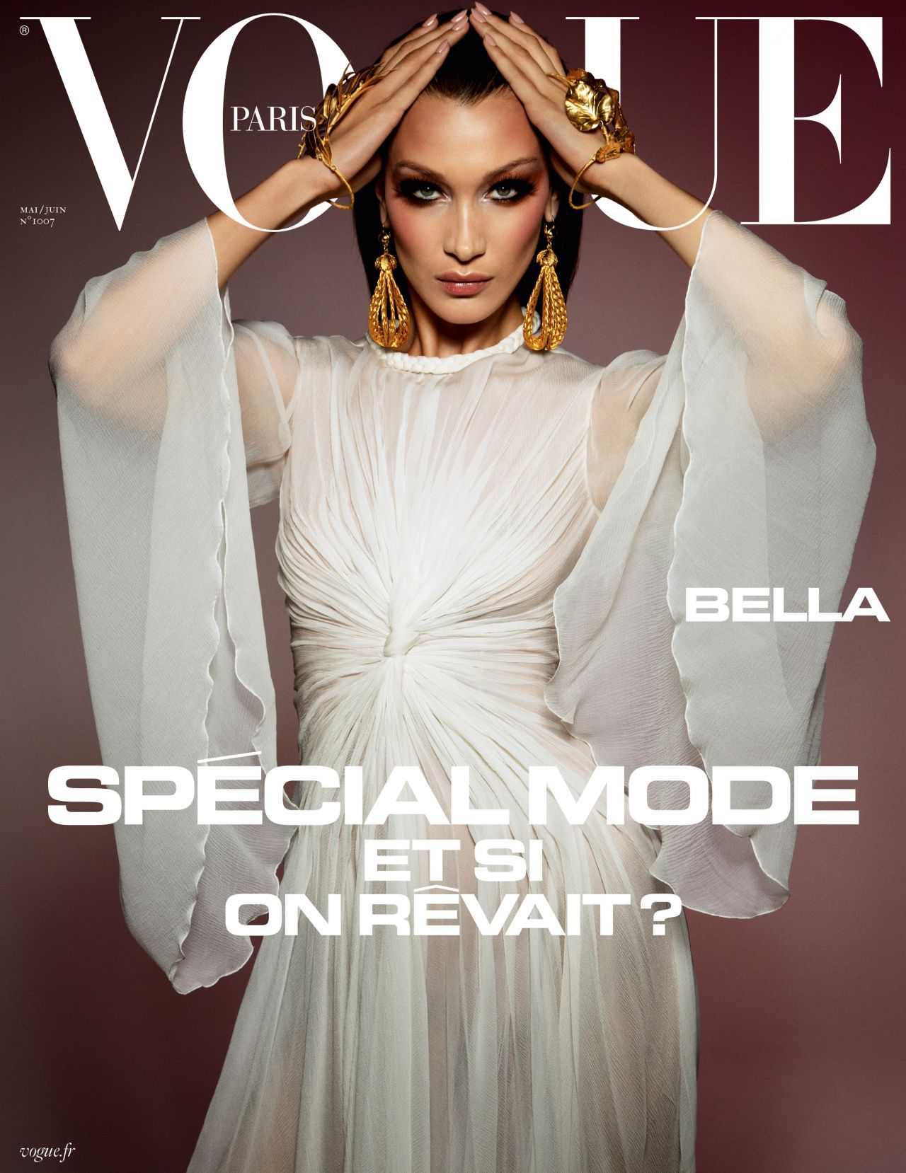 Bella Hadid  Covers  Vogue Paris May/June 2020