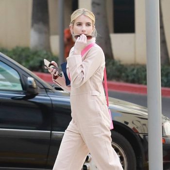 emma-roberts-in-madewell-jumpsuit-hm-march-9-2020