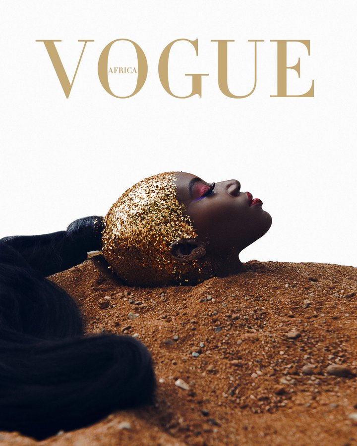 Jamaican Model Abihail Myrie Goes Viral In #VogueChallenge