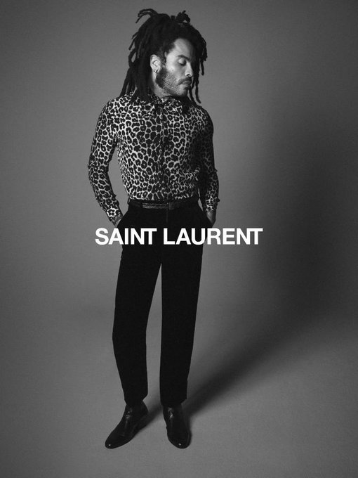 Lenny Kravitz Stars In  Saint Laurent Fall 2020 Campaign