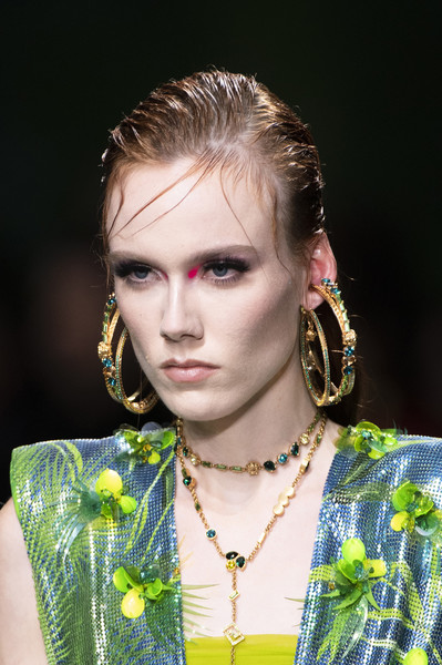 Makeup @ Versace Milan Fashion Week Spring 2020