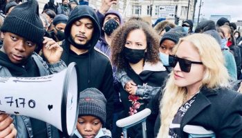 madonna-in-black-lives-matter-protest-in-london
