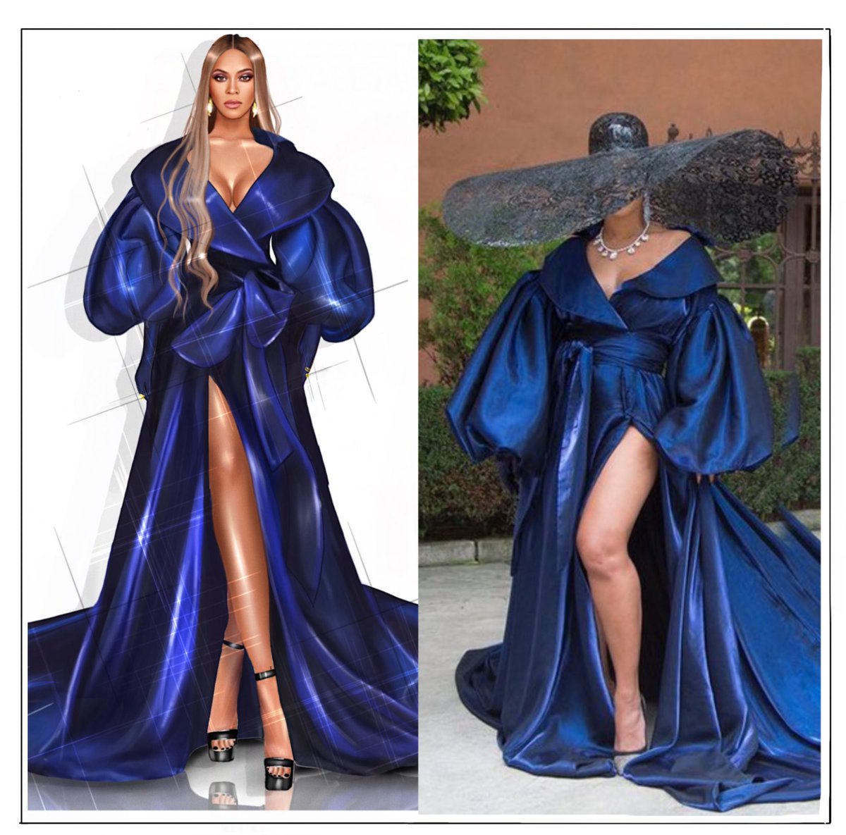 Beyonce In  Alejandro Collection For ” Mood 4 Eva ” Black Is King Video