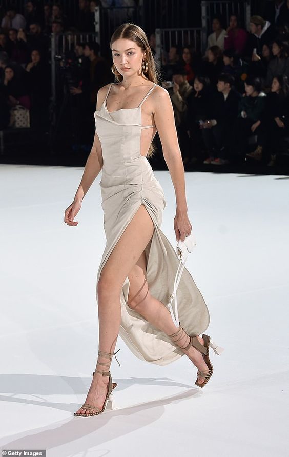 Bella Hadid @ Jacquemus Fall Fashion Show January 18, 2020