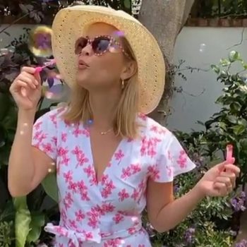 reese-witherspoon-in-draper-james-wrap-dress-instagram-august-10-2020
