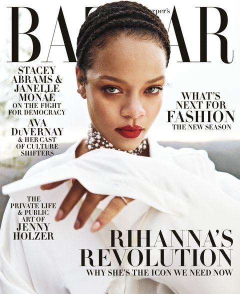Rihanna Covers  September Issue of Harper’s Bazaar US