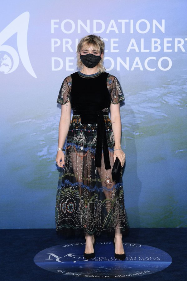 Maisie Williams  In Christian  Dior  @ The 2020 Monte-Carlo Gala for Planetary Health