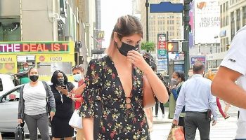 kaia-gerber-in-reformation-dress-out-in-new-york-city