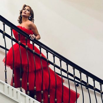 jennifer-lopez-dressed-in-red-strapless-gown-for-christmas-eve