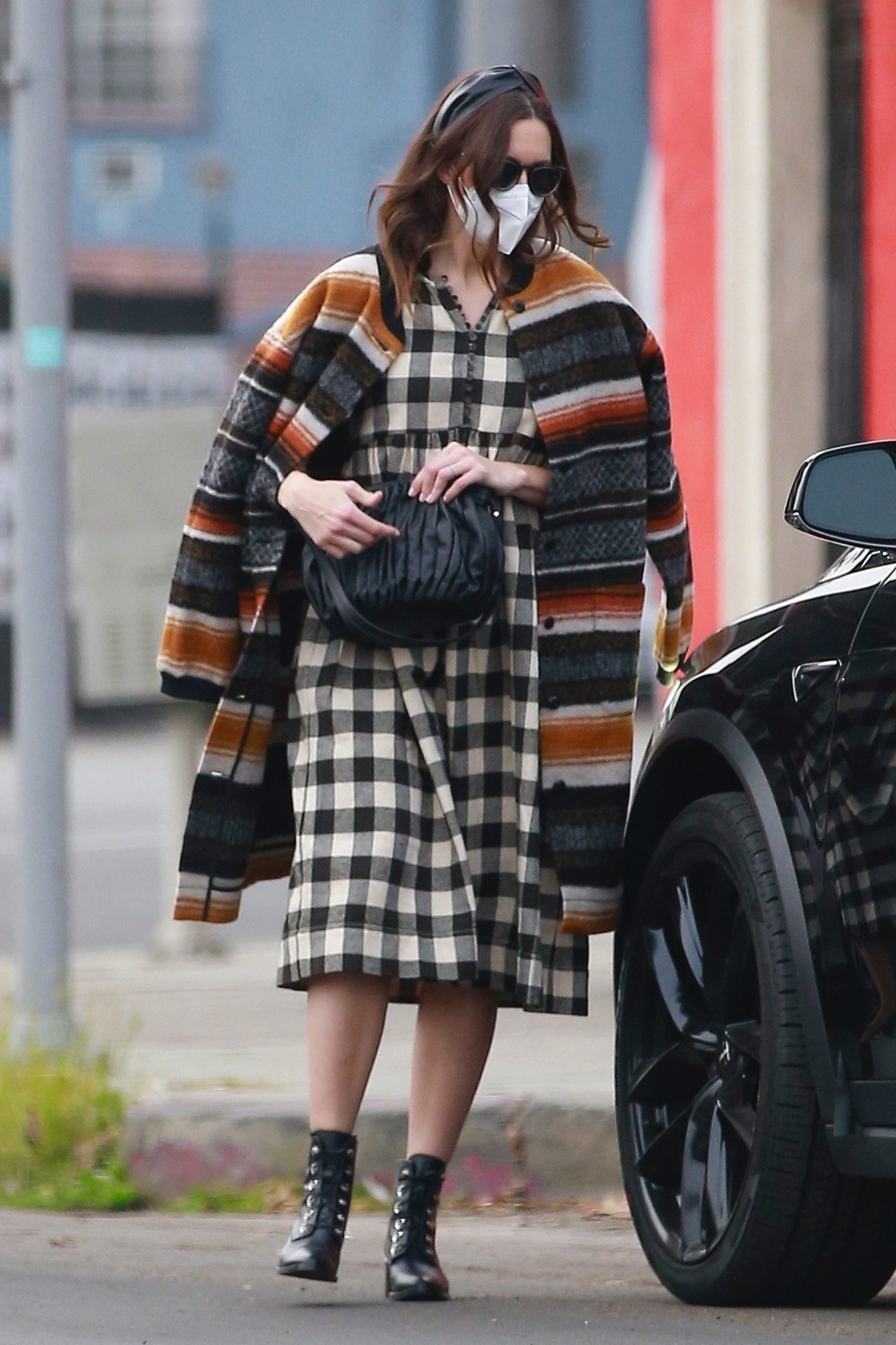 Mandy Moore Wears The Great Cardigan Out In Los Angeles