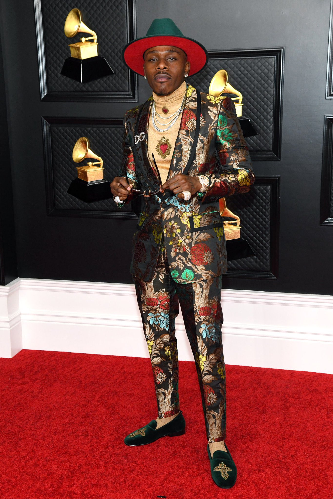 DaBaby  Wearing  Dolce & Gabbana @ ‘Grammy Awards 2021’