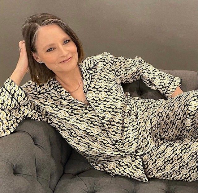 Jodie Foster In Prada @ The 2021 Golden Globe Awards