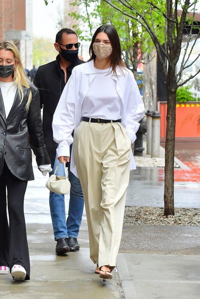 Kendall Jenner In The Row Out In New York City April 27, 2021
