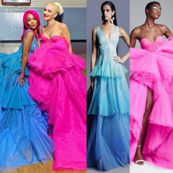saweetie-wore-georges-hobeika-gwen-stefani-wore-ralph-russo-haute-couture-for-slow-clap-video