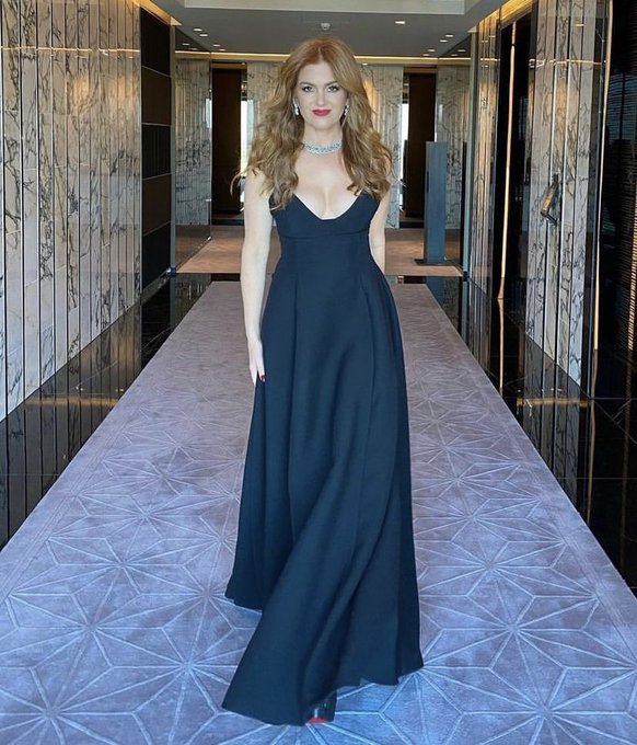 Isla Fisher Wore Dior @  The 2021 Oscars