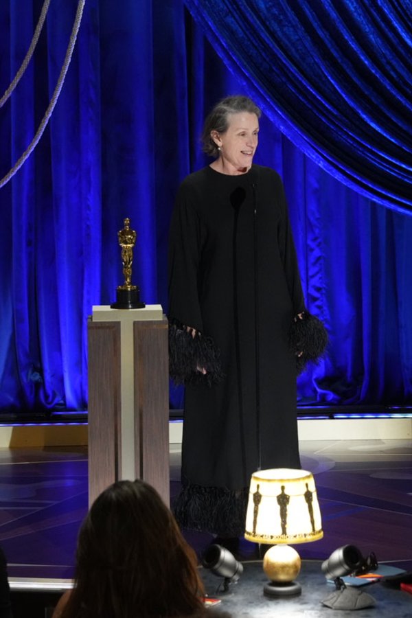Frances McDormand Wore Valentino @ 2021 Oscars