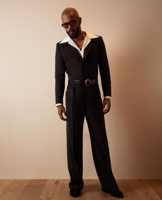 LaKeith Stanfield  Wore Custom Saint Laurent By Anthony Vaccarello @ 2021 Oscars