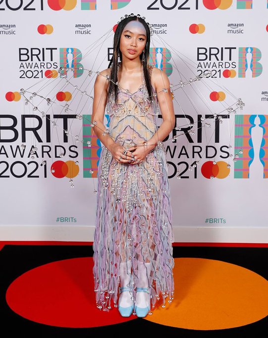 Griff Wore Susan Fang @ 2021 BRIT Awards