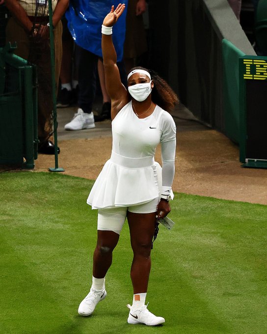 Serena Williams Retires From Wimbledon After Injury In Her 1st-Round Match Against Aliaksandra Sasnovich