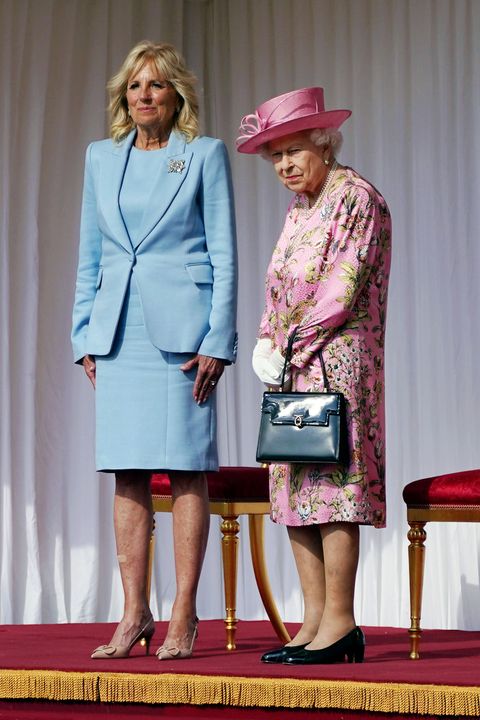jill-biden-wore-a-powder-blue-suit-for-tea-with-queen-elizabeth