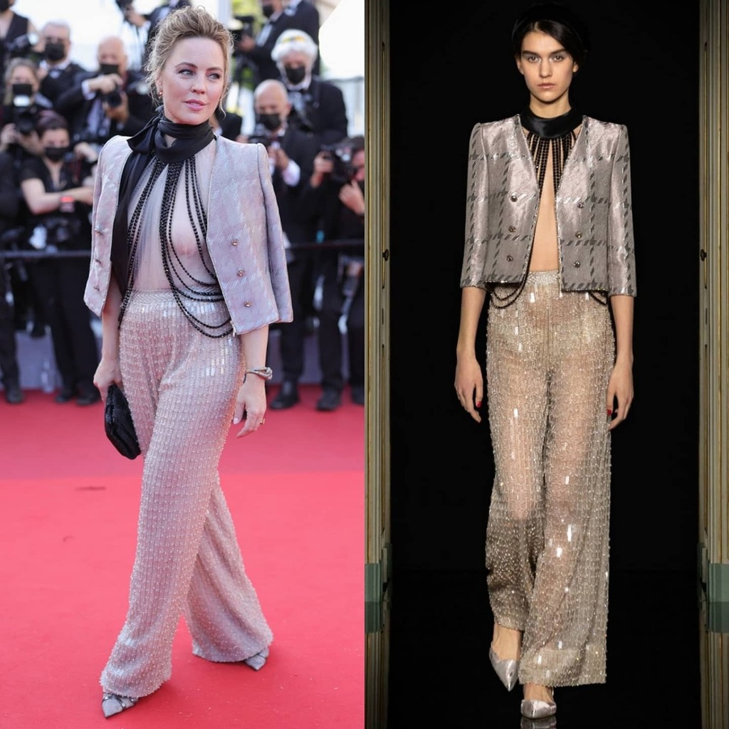 Melissa George Wore  Armani Privé  Couture @ ‘De Son Vivant / Peaceful ‘Cannes Premiere