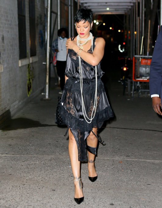 rihanna-wears-vaquera-lace-dress-out-in-new-york-city
