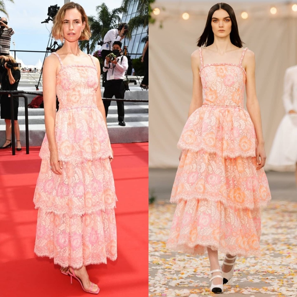 Naama Preis Wore Chanel @  “Ahed’s Knee” screening at Cannes 2021