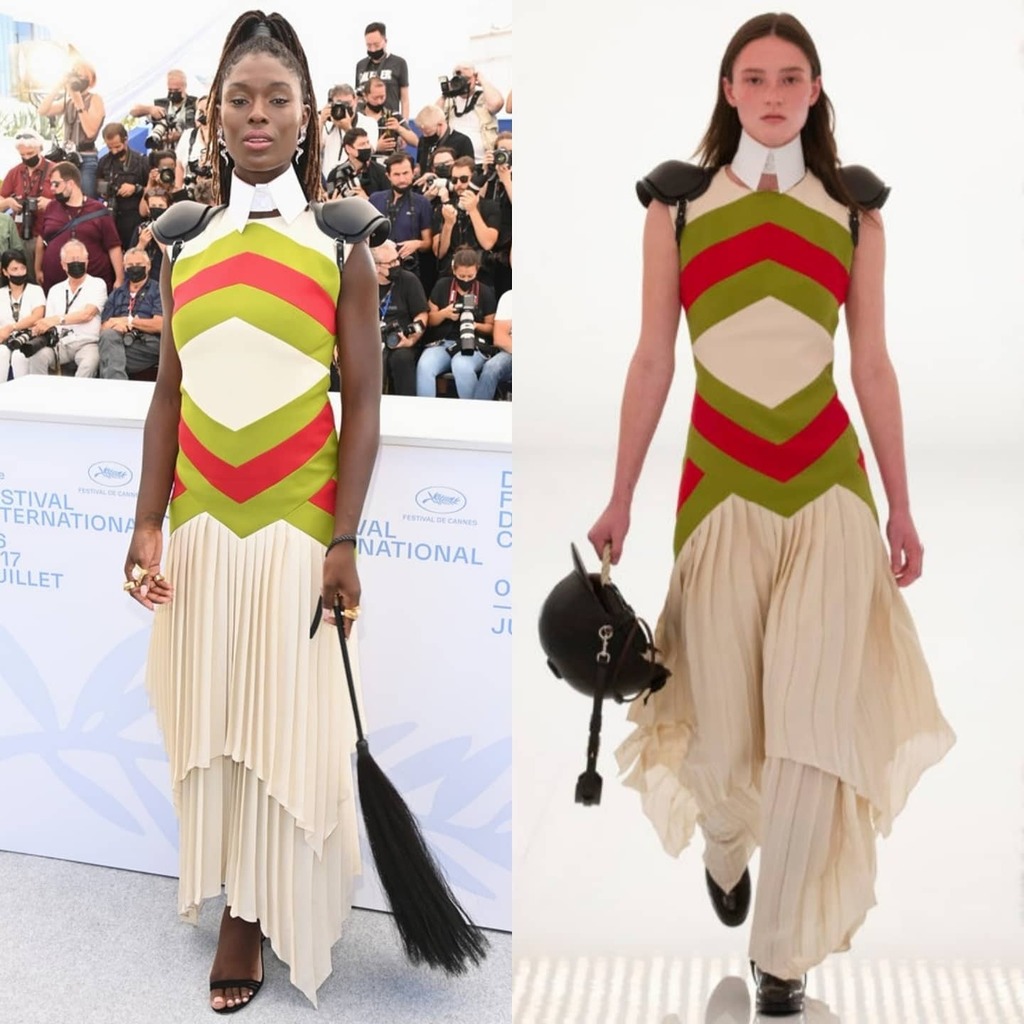 Jodie Turner-Smith Wore Gucci @ “After Yang”  Cannes Film Festival Photocall