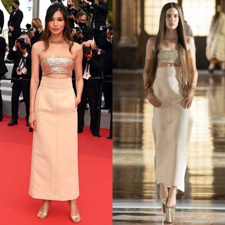 Gemma Chan Wore Valentino Haute Couture @ ‘Les Intranquilles (The ...