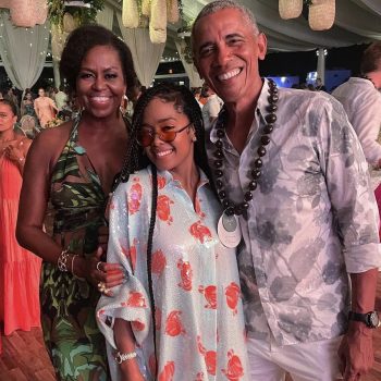 barack-obama-wears-fendi-floral-shirt-for-his-60th-birthday-party-michelle-obama-in-custom-dundas