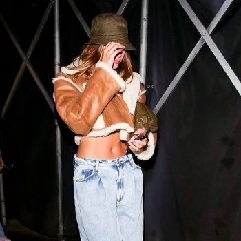hailey-bieber-wears-jacquemus-cropped-shearling-jacket-nice-guy-september-26-2021