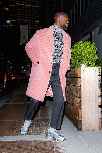 Dwyane Wade wore  PRADA  Out  in New York City