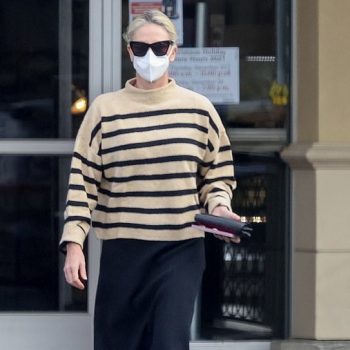 charlize-theron-wore-striped-knitted-sweater-shopping-studio-city