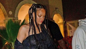 rihanna-wears-black-one-shoulder-gown-for-new-year-eve-in-barbados